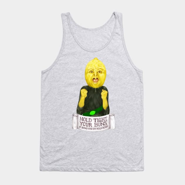 Lemon grab quote "hold tight your bunns ..." (Adventure Time fan art) Tank Top by art official sweetener